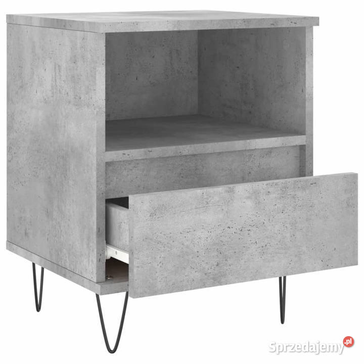 Szafki nocne 2 szarość betonu 40x35x50 WM830629 Warszawa