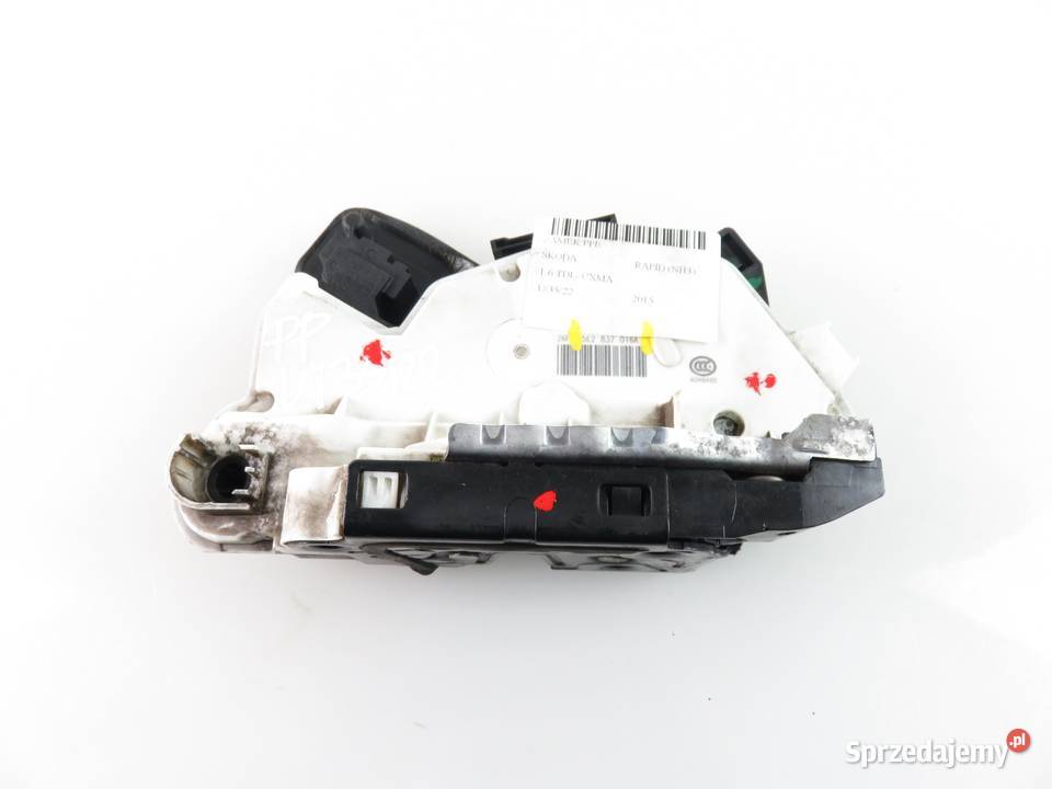 ZAMEK PRAWY PRZEDNI SKODA RAPID NH3 5E2837016A