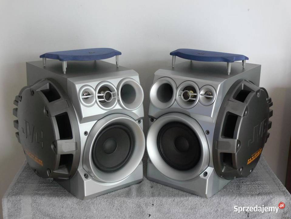 Potężne kolumny z Subami JVC 2 x 150 wat WYSYŁKA Jasło
