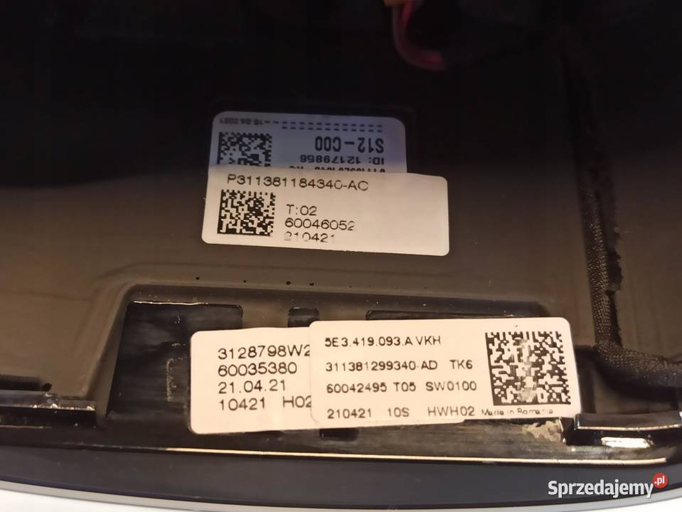 SKODA KODIAQ KIEROWNICA SKÓRA 5E3419093A