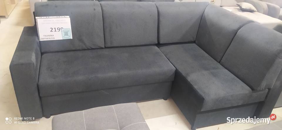 NAROŻNIK POKOJOWY NA SPRĘŻYNACH TKANINA ZMYWALNA kujawsko-pomorskie Toruń