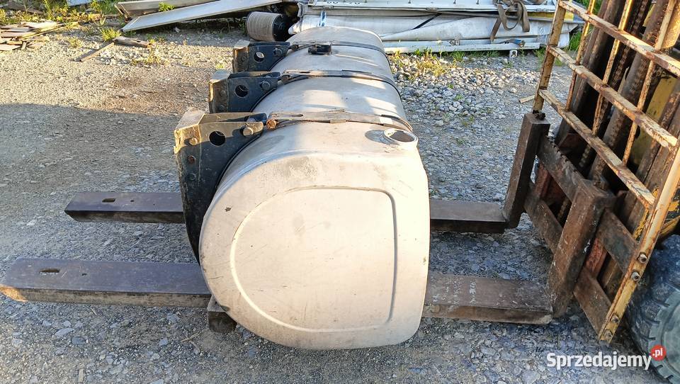 Zbiornik paliwa tir aluminium 600l Bieliny