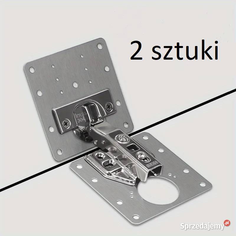 Płytka naprawcza do popsutych zawiasów 2 sztuki Płock