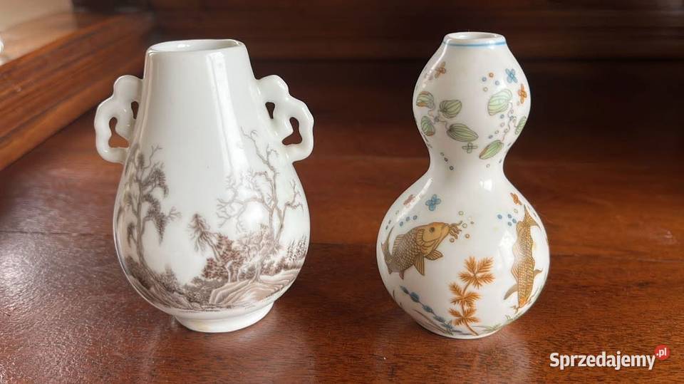 Japoński miniaturowy wazon lata 90 XX wiek sprzedam
