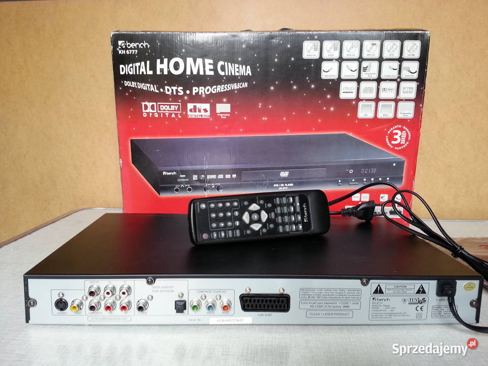Sprzedam DVD Bench