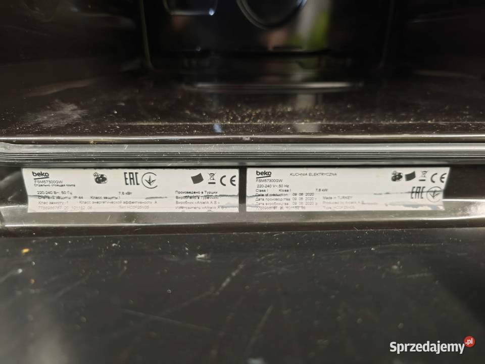 Kuchenka elektryczna BEKO Kuchenki i piekarniki Wrocław