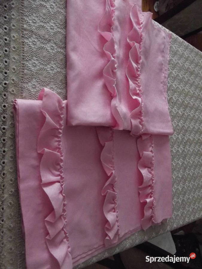 Zasłony róż z falbanami śląskie Piekary Śląskie