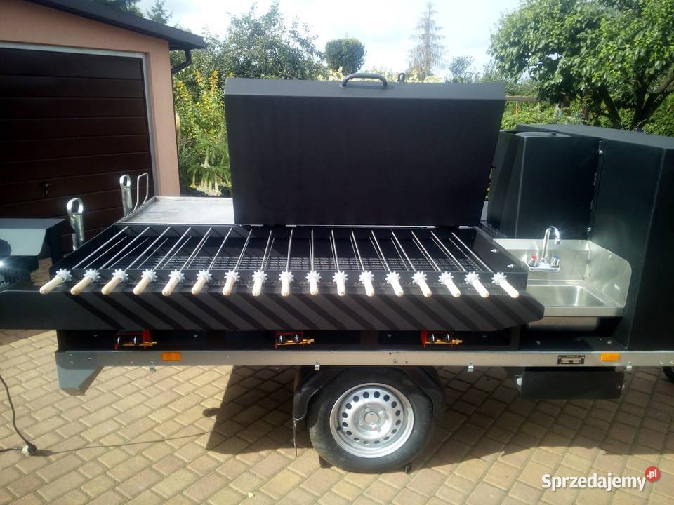 Gastronomiczny mobilny grill cateringowy Damasławek sprzedam