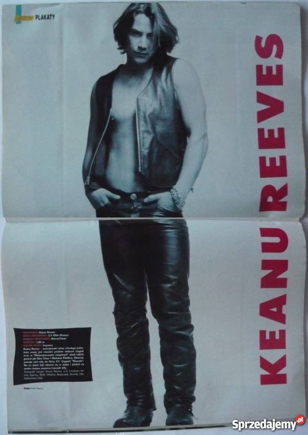 PLAKAT KEANU REEVES RIGHT SAID FRED 1992