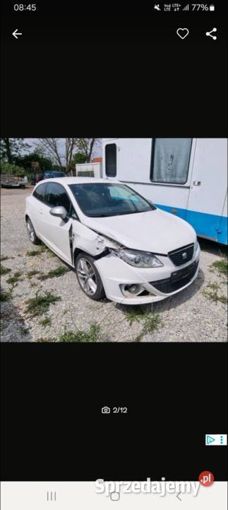 Seat Ibiza FR 20tdi zderzak