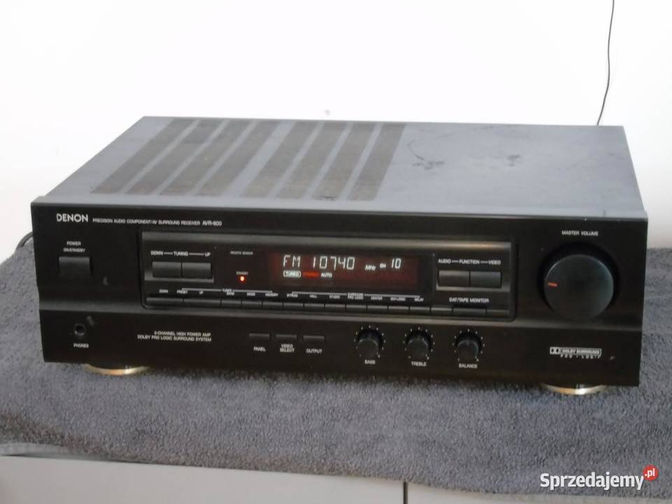 Amplituner Denon AVR800 mocny DOSTAWA Amplitunery podkarpackie Jasło