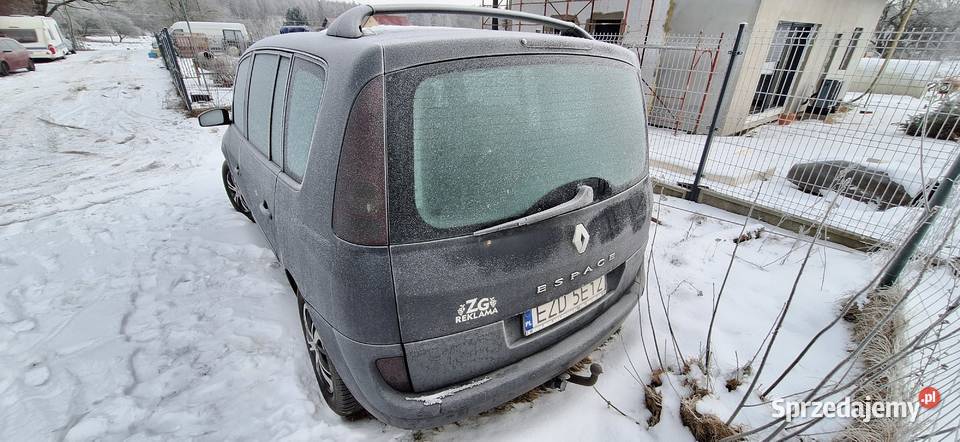 Renault Espace 20 LPG 2004r nieuszkodzony