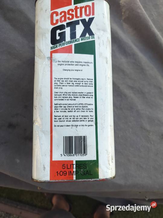 CASTROL ORYGINALNA PUSZKA OLEJU Kęty