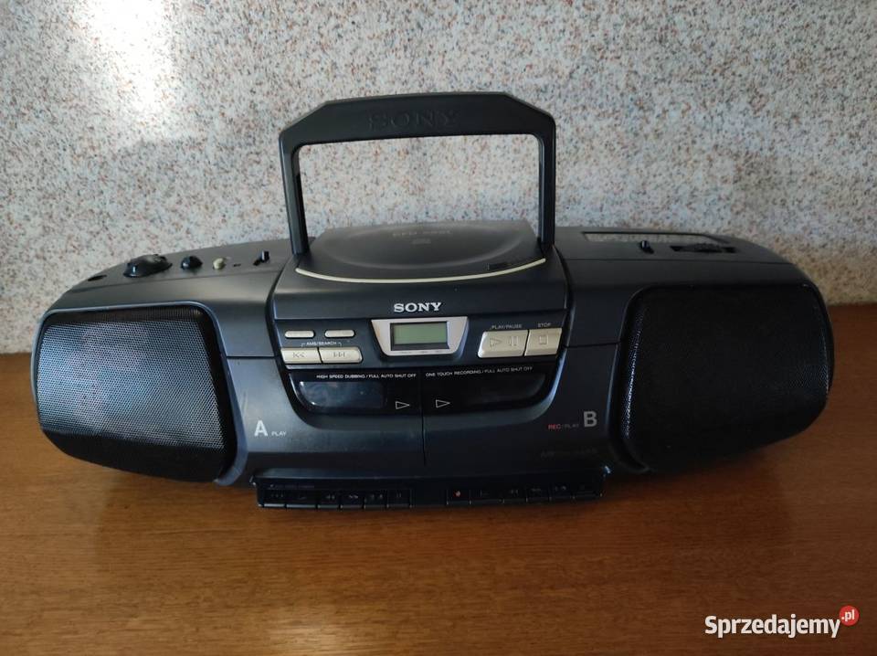radiomagnetofon odtwarzacz CD Sony boombox Kielce