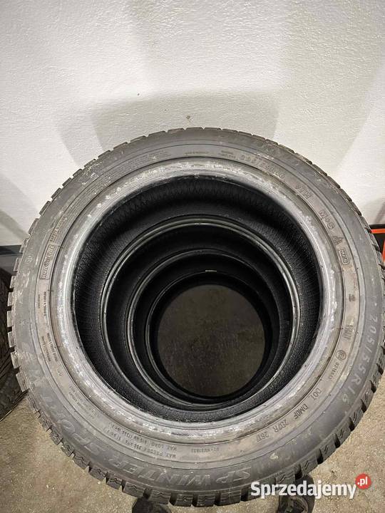 Opony zimowe Dunlop 2055516 4 sztuki 2017 Harta