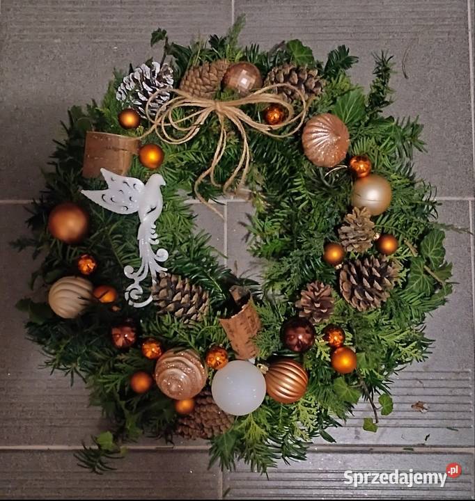 Wianek złoto miedź ok 45 Dekoracje i ozdoby Koszyce sprzedam