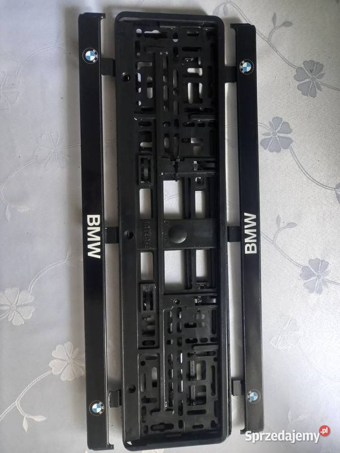 Nowe ramki do tablic rejestracyjnych z logo BMW Kraków sprzedam