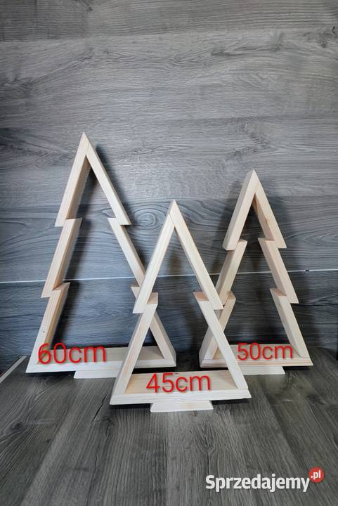 Drewniana choinka Nowy Targ