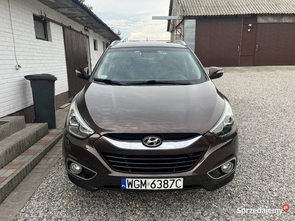 Hyundai ix35 Lift 2014r 20 CRDI 136 4WD Premium garażowany Nowa Słupia