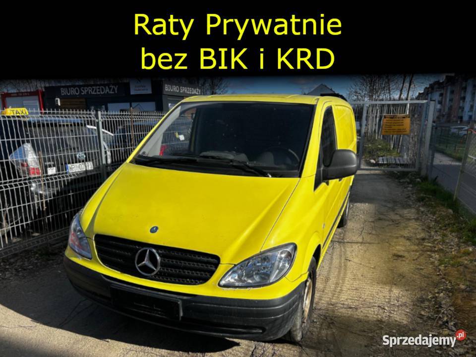 MercedesBenz Vito Raty Prywatnie Diesel 2006 277 nieuszkodzony