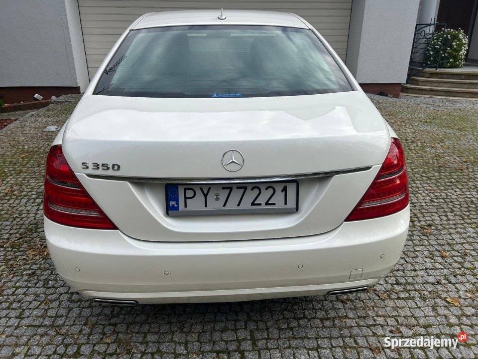 Mercedes S klasa model 221 35 benzyna 306 2011r Klasa S Poznań