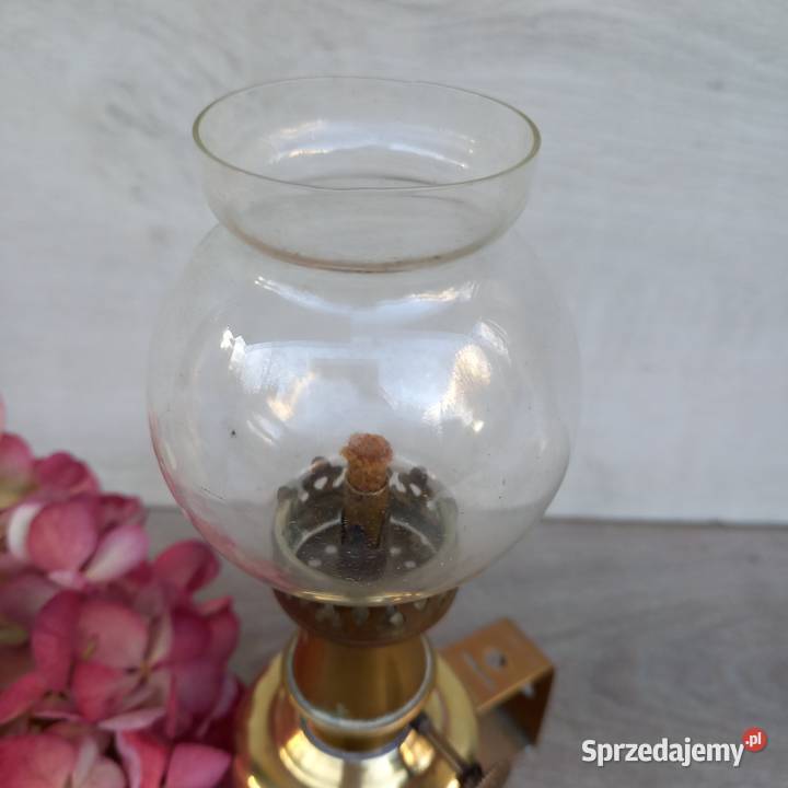 Francuska lampa naftowa Pigeon miniaturowa Warszawa