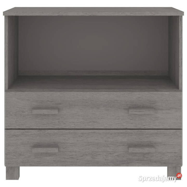 Szafka HAMAR jasnoszara 85x35x80 drewno sosnowe mazowieckie Warszawa