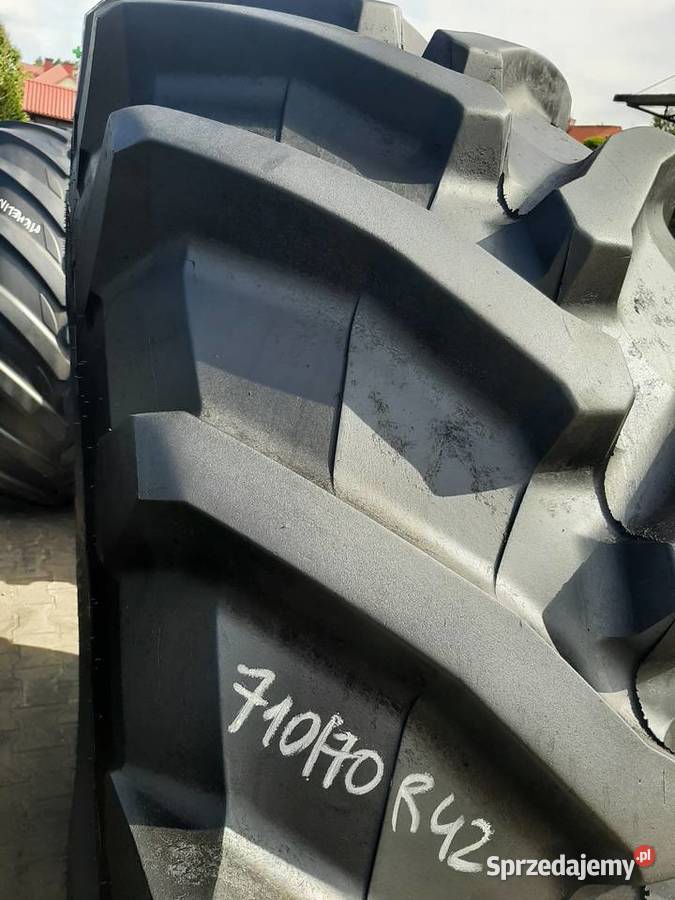 2x Opona używana rolnicza 71070R42 TRELLEBORG Pozostałe podlaskie Zaścianki