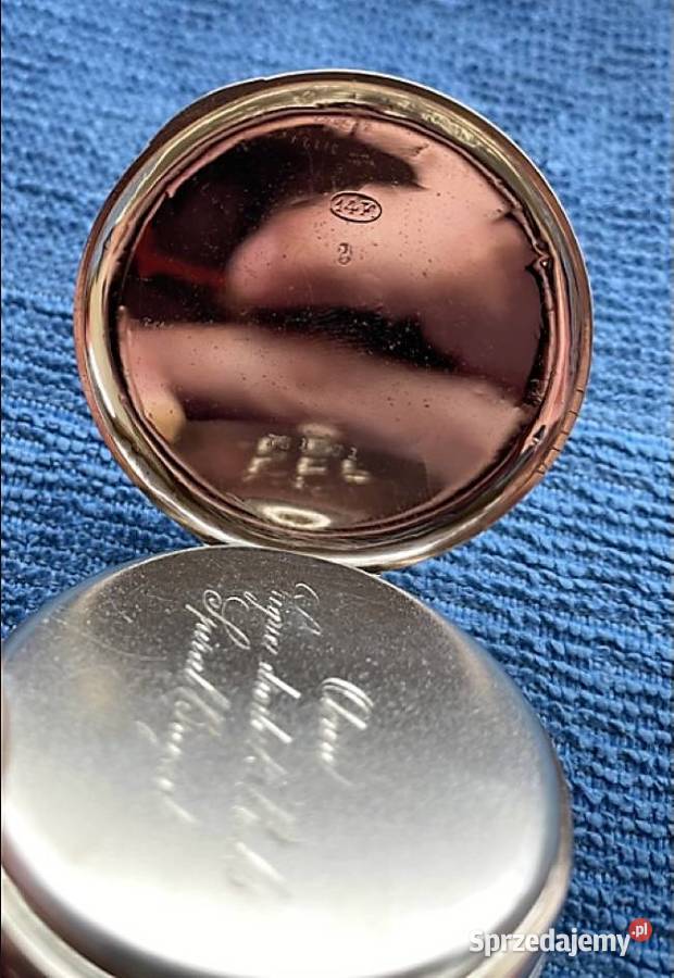 Luksusowy Kolekcjonerski Złoty zegarek 14k Męskie śląskie Poraj