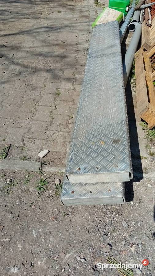 Solidne najazdy aluminiowe 250cmx35 Najazdy Gliwice
