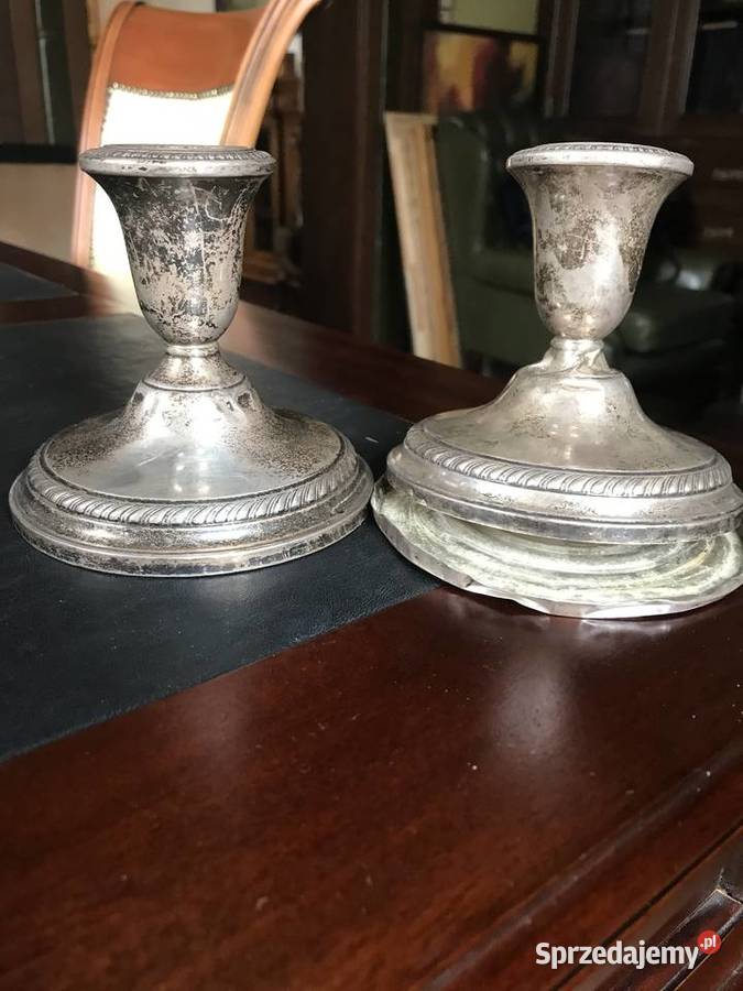 SREBRNE ŚWIECZNIKI GORHA STERLING Tarnów