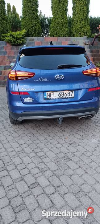 Hyundai Tucson 16 TGDI asystent pasa ruchu Ełk sprzedam