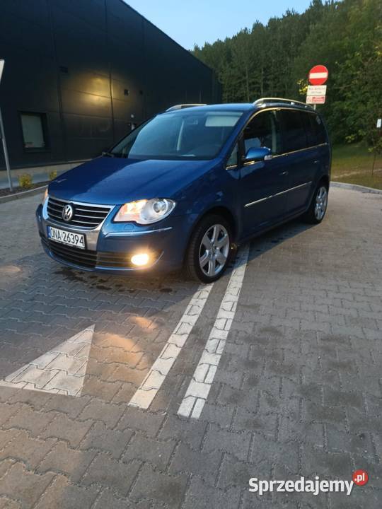 Touran 20 TDI 170 7 foteli DSG Navi Webasto gniazdo USB Jastrzębie-Zdrój sprzedam
