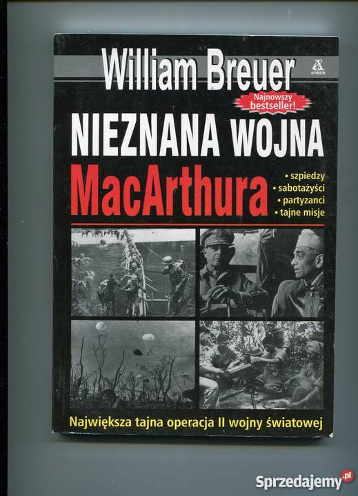 Nieznana wojna MacArthura Pozostałe Szczecin sprzedam