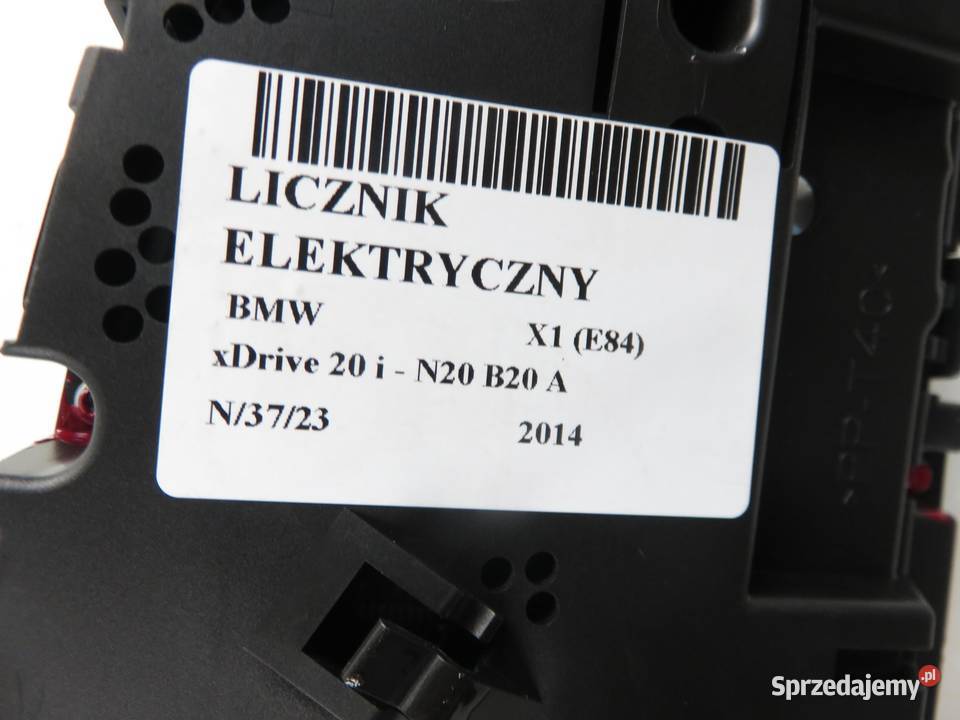 LICZNIK BMW X1 E84 xDrive 20 i 184 N20 B20 A Części samochodowe