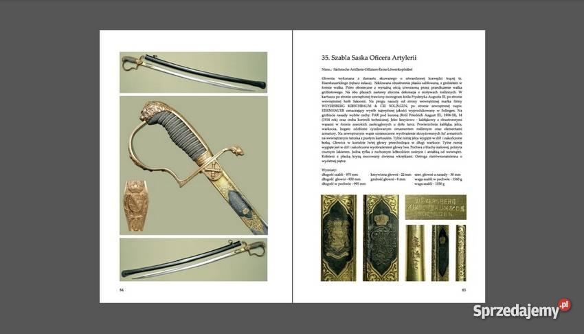 Niemieckie Szable i Pałasze Paradne Janusz Jaros Militaria Biłgoraj