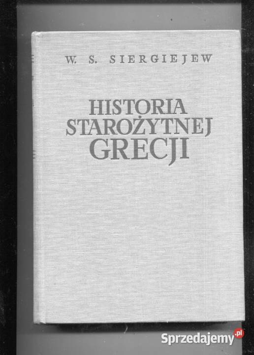 Historia starożytnej Grecji WS Siergiejew Szczecin