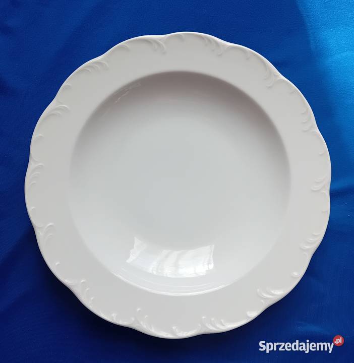 Talerz głęboki obiadowy Rosenthal Monbijou wielkopolskie Koźminek