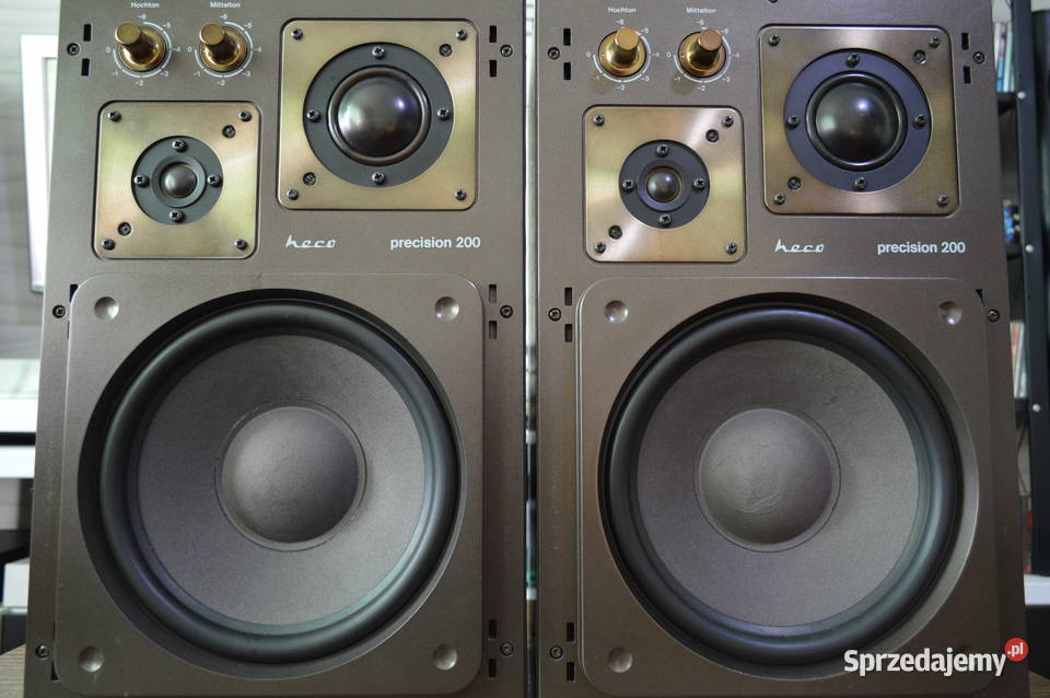 Fenomenalne HECO PRECISION 200 Perfekcyjne HiFi Haczów