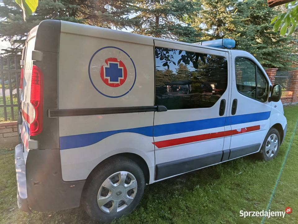Renault Trafic Specjalny sanitarny 6 Osobowy mazowieckie Maków Mazowiecki