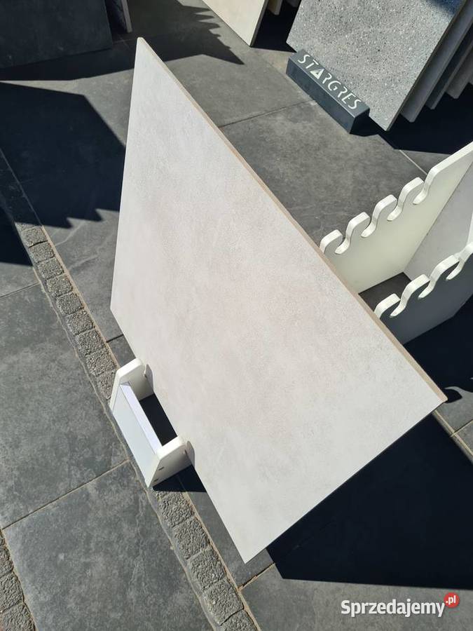 Płyta Tarasowa Gresowa STARK WHITE R11 60x60 8mm łódzkie Opoczno