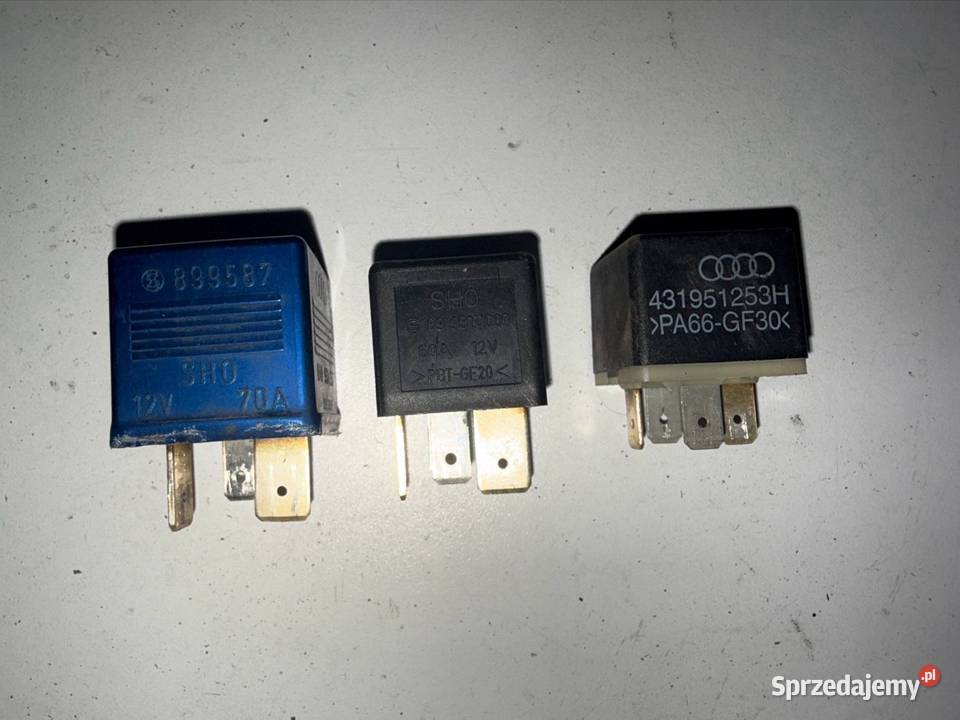 VW AUDI SKODA SEAT PRZEKAŹNIKI KOMPLET Ostrów Wielkopolski