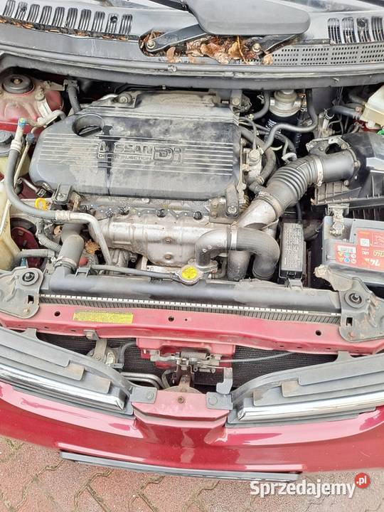 NISSAN ALMERA TINO NA CZĘŚCI 22 DI DCI 2002R osobowe Sosnowiec
