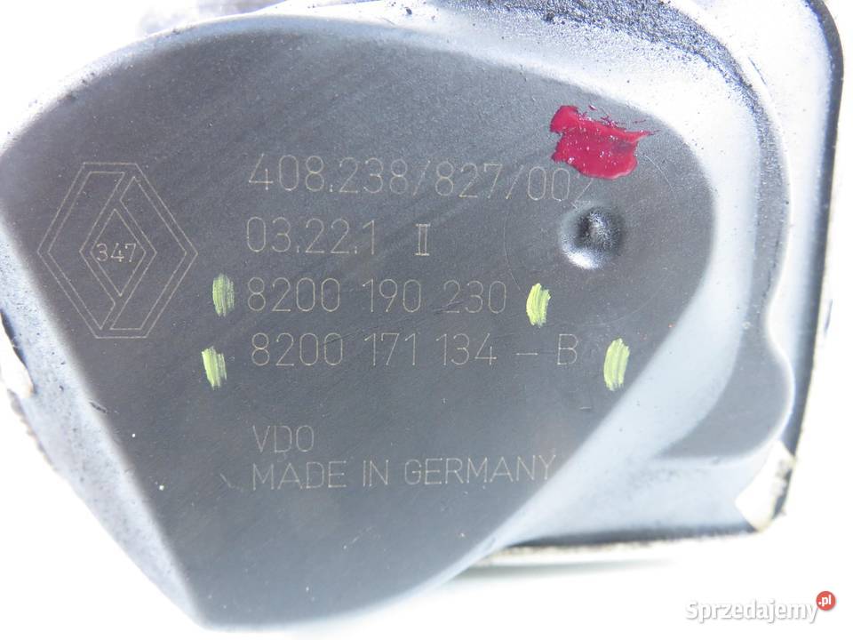 PRZEPUSTNICA RENAULT SCENIC II 20 8200171134B małopolskie