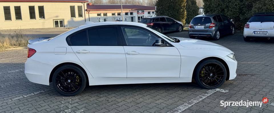 BMW 320d F30 Zarejestrowany Biały Bezwypadkowy czujnik zmierzchu świętokrzyskie Skarżysko-Kamienna sprzedam