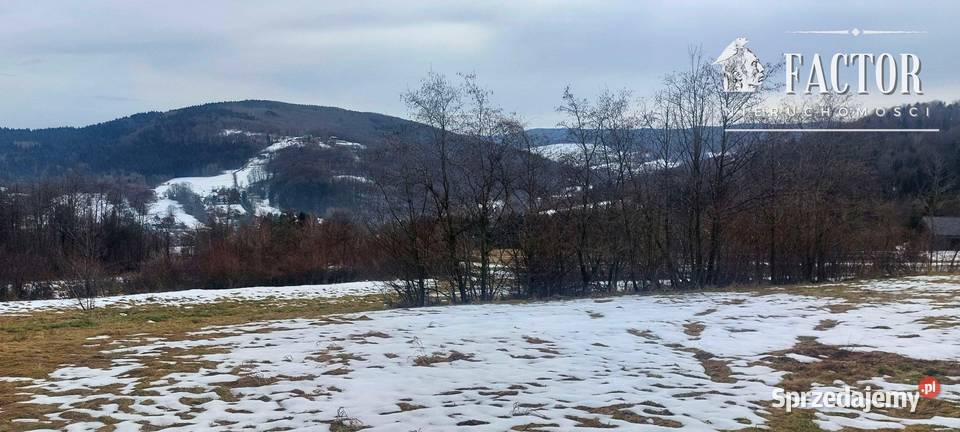 Działka budowlana z widokiem 15 a Siary gm 1500m2 sprzedam