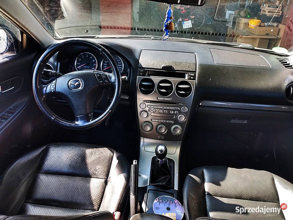 Mazda 6 SPRAWNA KLIMA 23 Benzyna Sportowa Bez nieuszkodzony 6