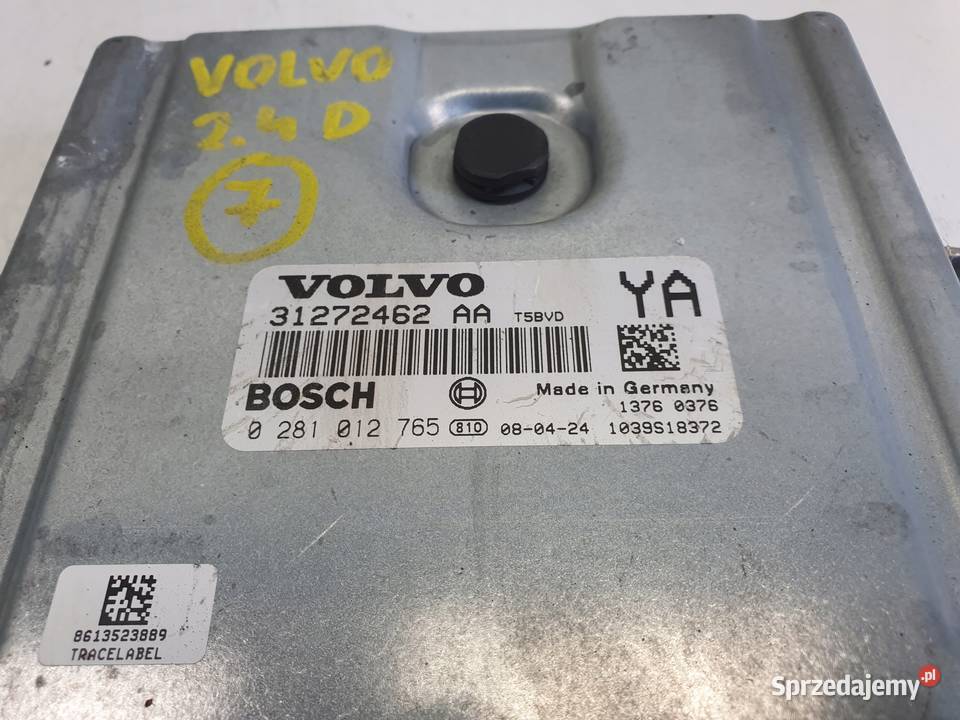 Volvo V40 II 20 D3 STEROWNIK SILNIKA komputer osobowe Chełm