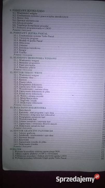 sprzedam podręcznik elementy informatyki A Bukowno sprzedam