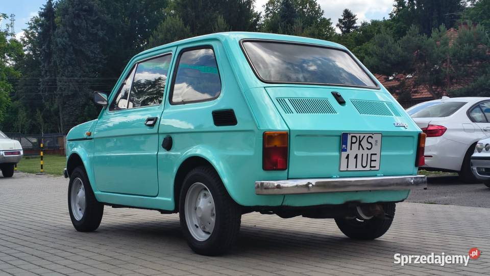 Polski Fiat 126p 1976 Wąskowlot 594 Pełnej